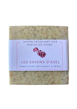 Savon exfoliant aux rafles de vigne